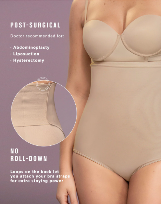 Post-Surgical Velcro Closure Firm Compression Panty