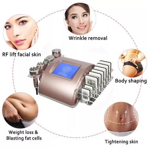 6 In 1 Cavitation - All Body & Face Slimming